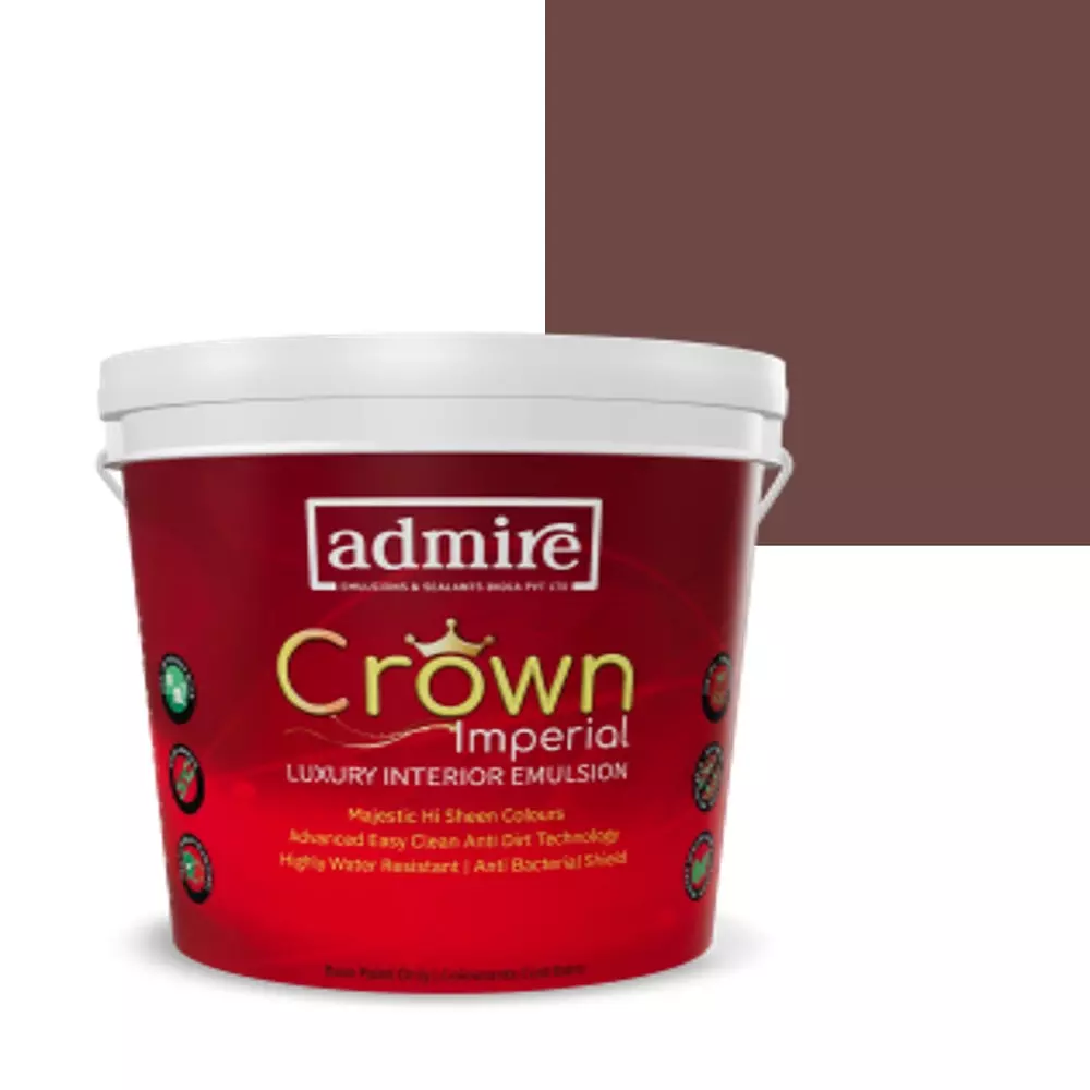 ADMIRE PAINTS CROWN IMPERIAL Luxury Interior Emulsion Moody Maroon