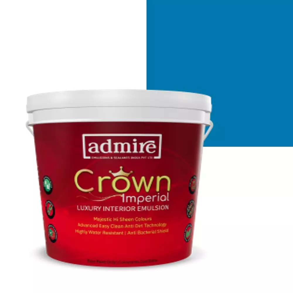 ADMIRE PAINTS CROWN IMPERIAL Luxury Interior Emulsion 1 L Capacity Neelam-I