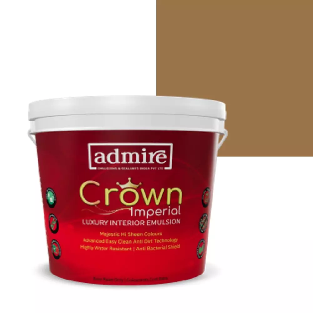 ADMIRE PAINTS CROWN IMPERIAL Luxury Interior Emulsion 1 L Capacity Gold Standard