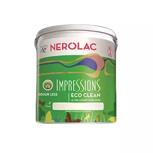 Nerolac Impressions Eco Clean 20 L White Interior Paint