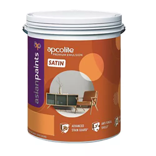 Asian Paints Apcolite Premium Emulsion Super White 20 L Rich Satin Finish, 0074