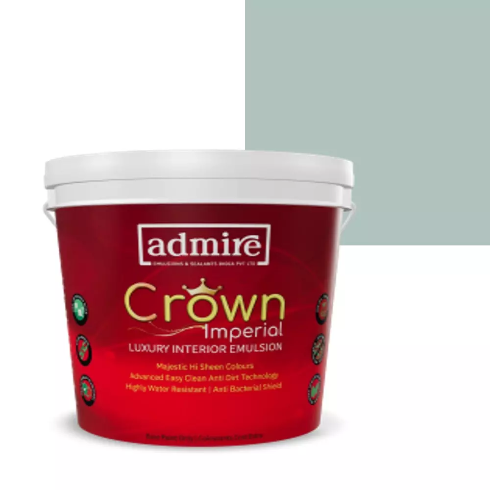 ADMIRE PAINTS CROWN IMPERIAL Luxury Interior Emulsion 1 L Capacity Sea Dreams