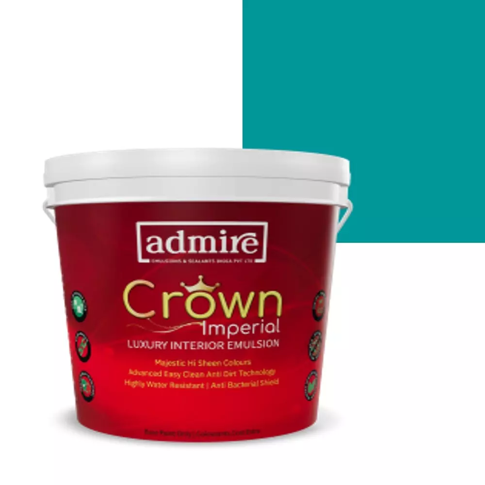 ADMIRE PAINTS CROWN IMPERIAL Luxury Interior Emulsion 1 L Capacity Fiji Fling-N