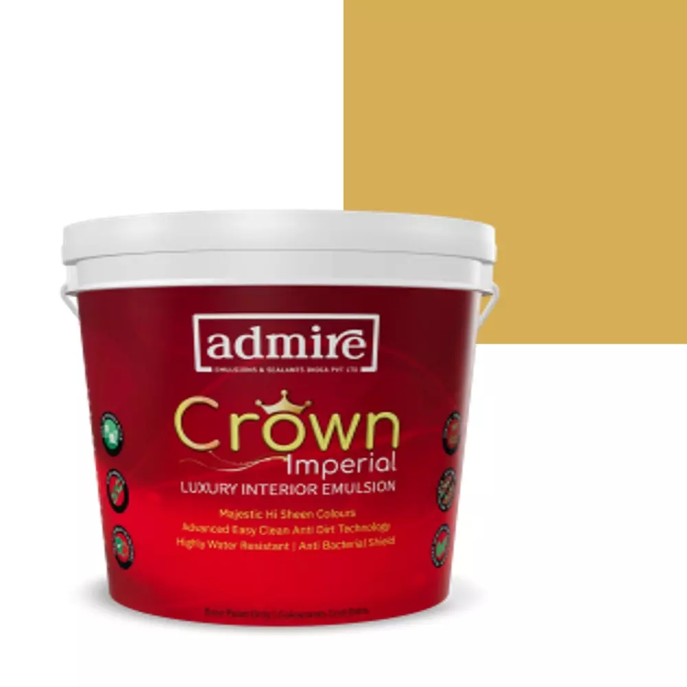 ADMIRE PAINTS CROWN IMPERIAL Luxury Interior Emulsion 1 L Capacity Mahua-I