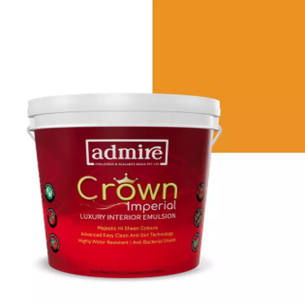 ADMIRE PAINTS CROWN IMPERIAL Luxury Interior Emulsion Orange Grove-N