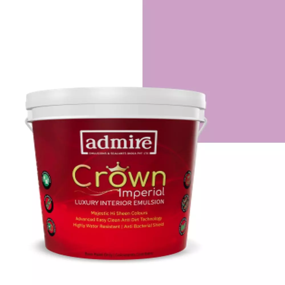 ADMIRE PAINTS CROWN IMPERIAL Luxury Interior Emulsion 10 L Capacity Pastell Rosa-N