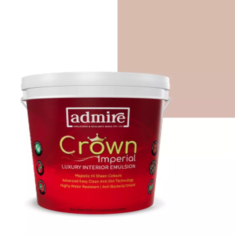 ADMIRE PAINTS CROWN IMPERIAL Luxury Interior Emulsion 10 L Capacity Subtle Mauve-N
