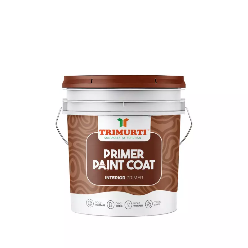 Trimurti 20 L White Primer Paint Coat For Interior Walls
