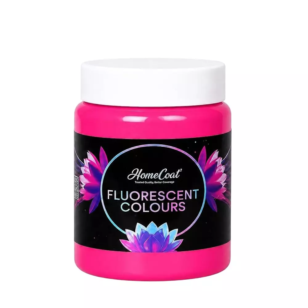 WinnerOne HomeCoat Fluorescent Colour Magenta 100 ml Capacity, FC209 (Pack of 3 Pcs)