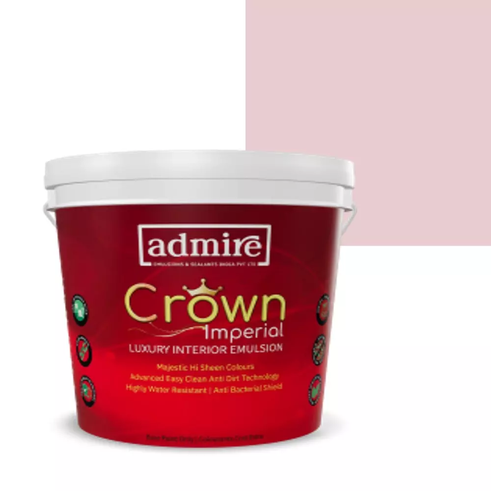 ADMIRE PAINTS CROWN IMPERIAL Luxury Interior Emulsion 10 L Capacity Pink Wink-N