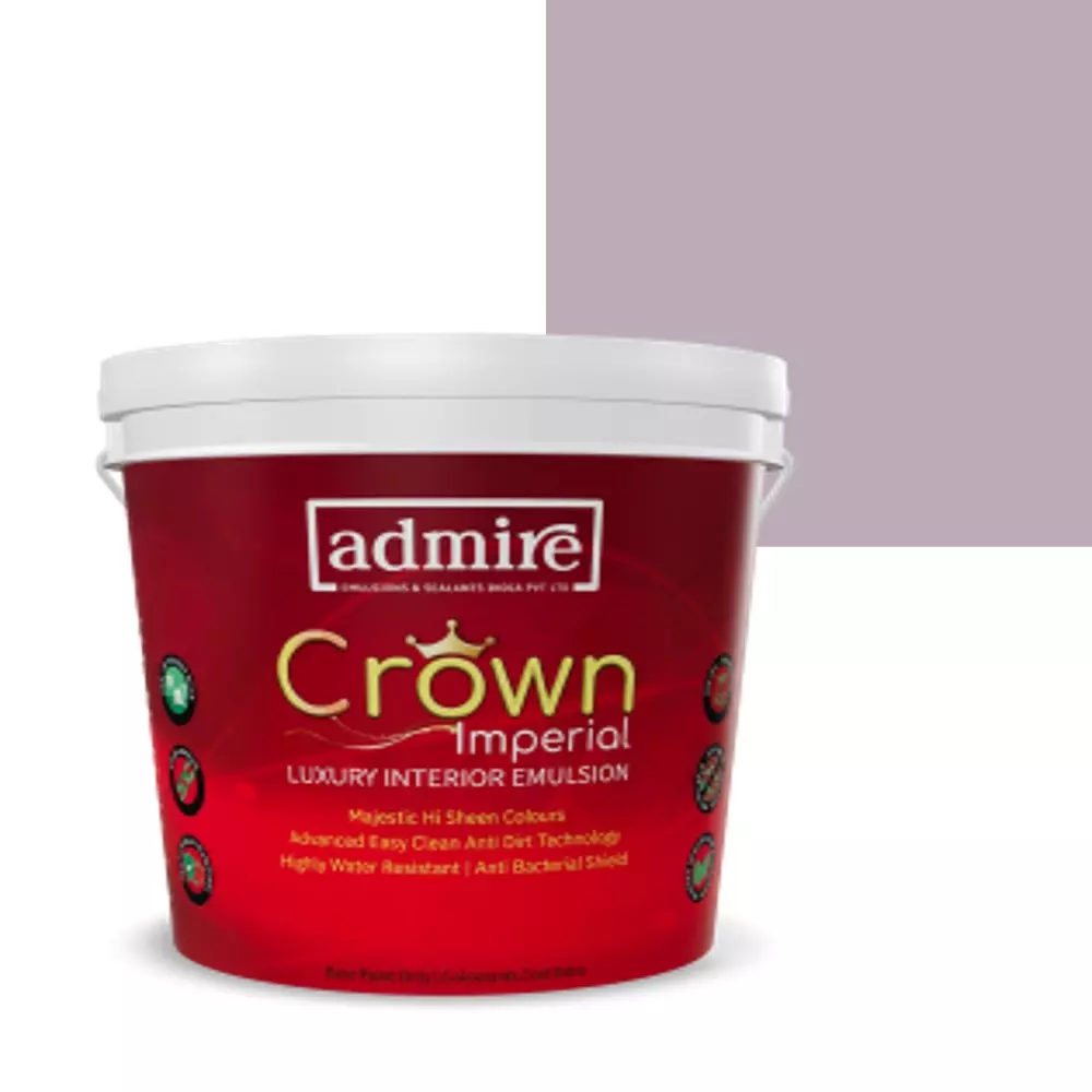 ADMIRE PAINTS CROWN IMPERIAL Luxury Interior Emulsion 10 L Capacity Purple Aura