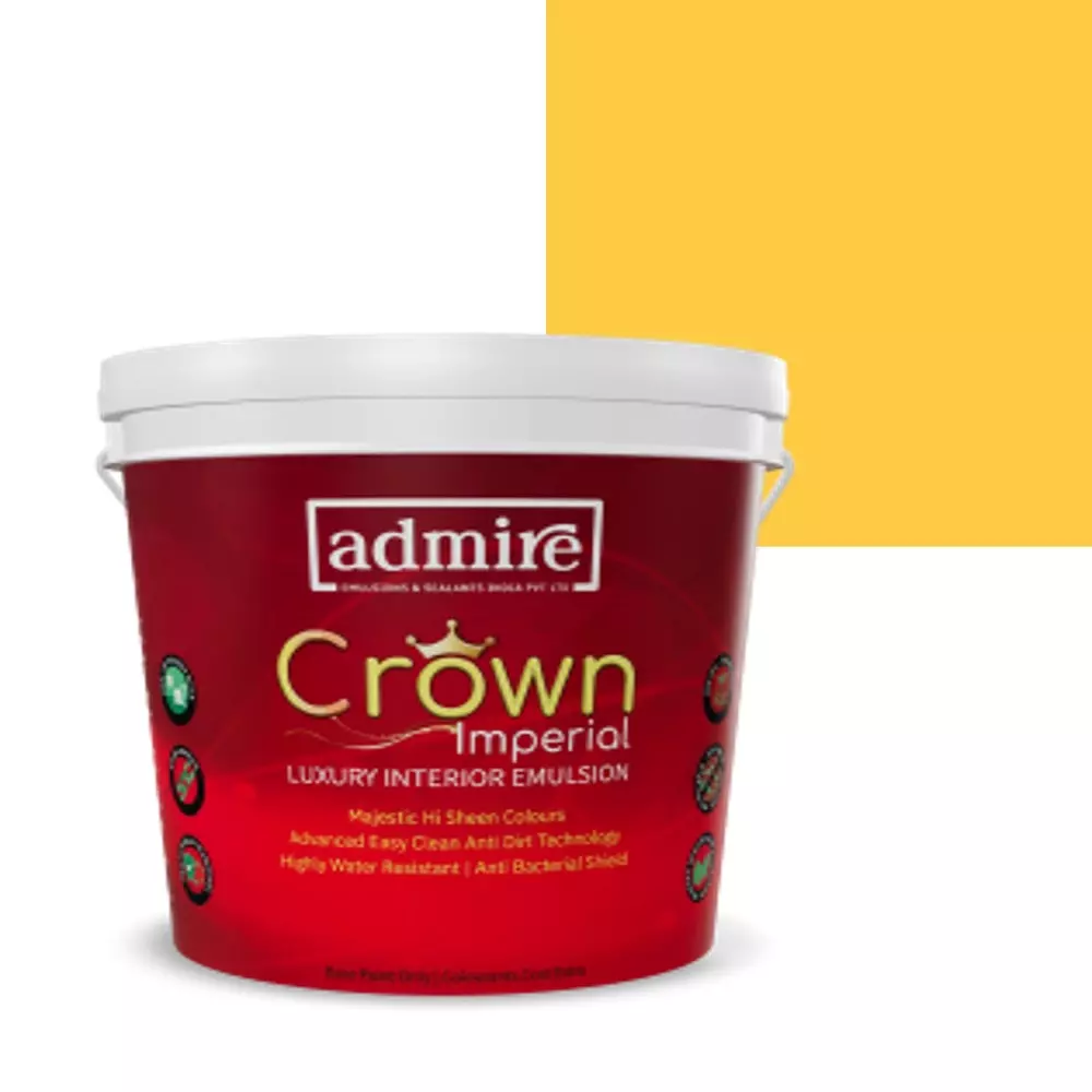 ADMIRE PAINTS CROWN IMPERIAL Luxury Interior Emulsion Fresh Mosambi-I