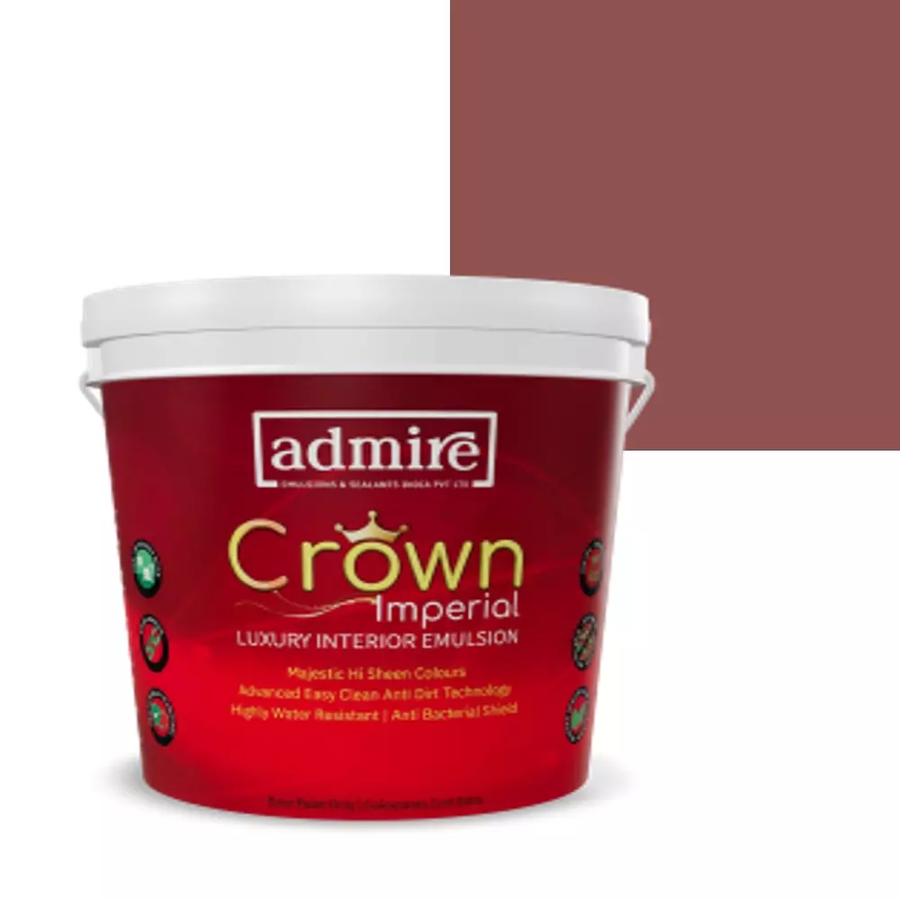 ADMIRE PAINTS CROWN IMPERIAL Luxury Interior Emulsion 1 L Capacity Viva La Vino-N