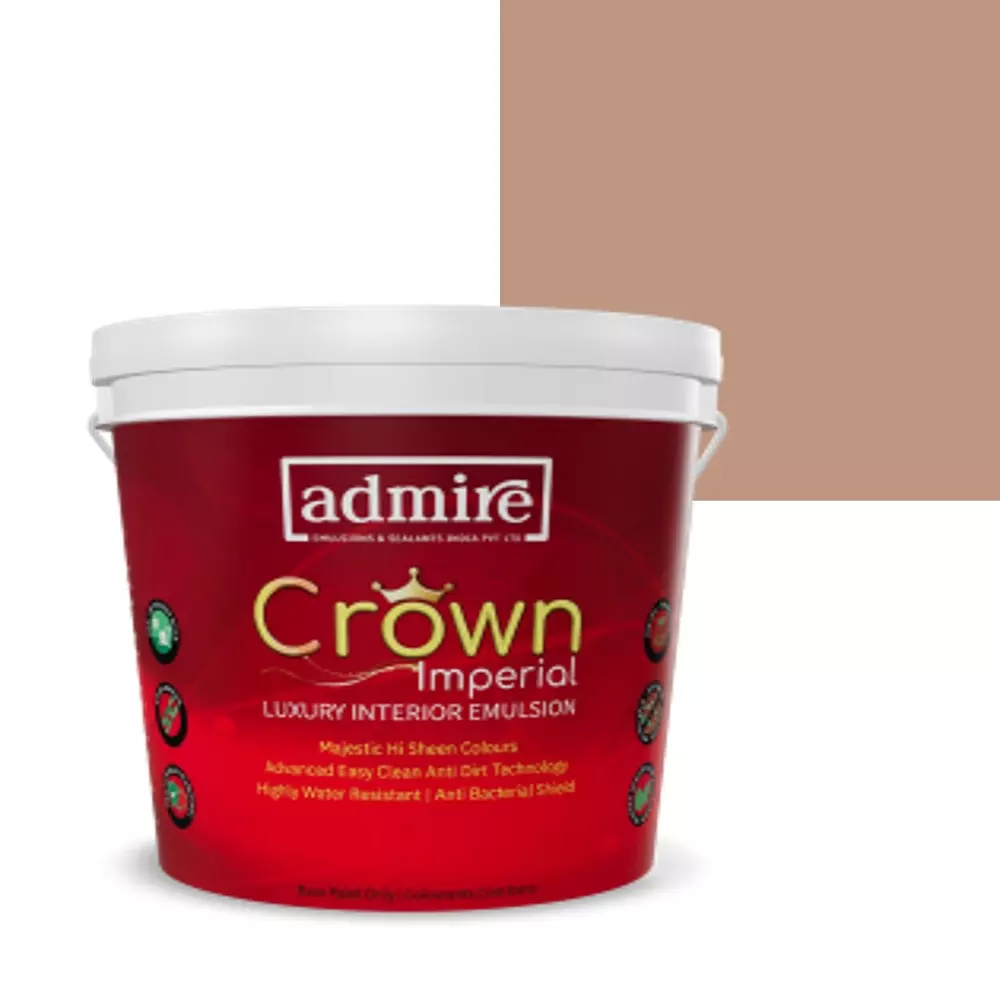 ADMIRE PAINTS CROWN IMPERIAL Luxury Interior Emulsion 10 L Capacity Country Beige