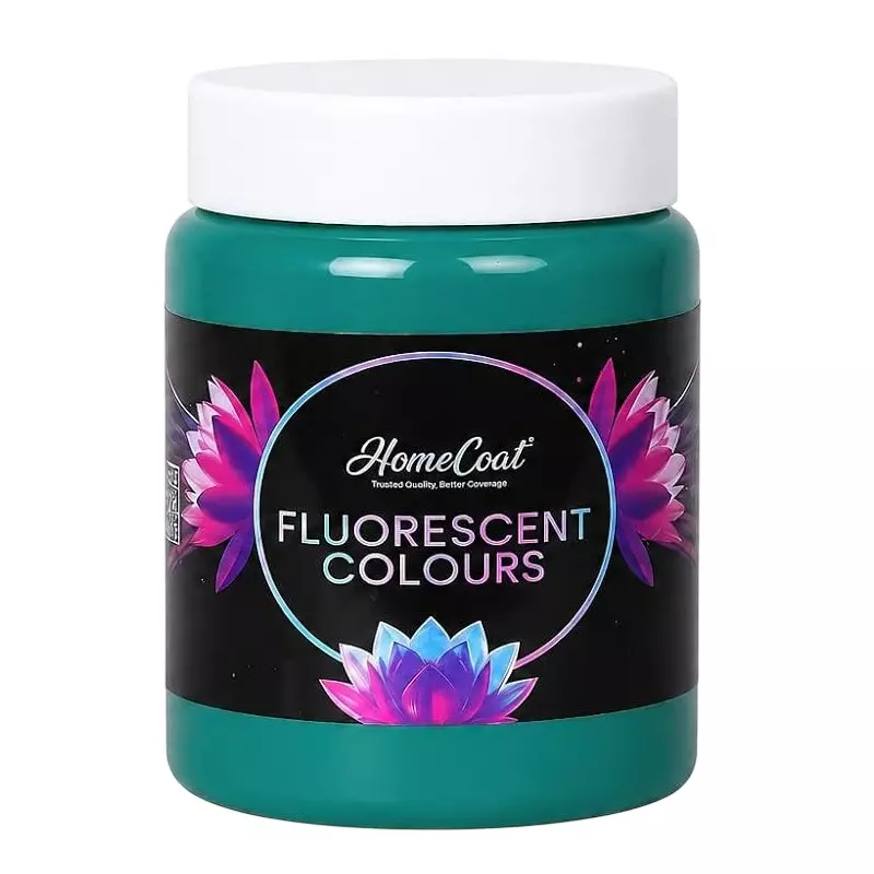 WinnerOne HomeCoat Fluorescent Colour Cyan Blue 100 ml Capacity, FC213 (Pack of 3 Pcs)