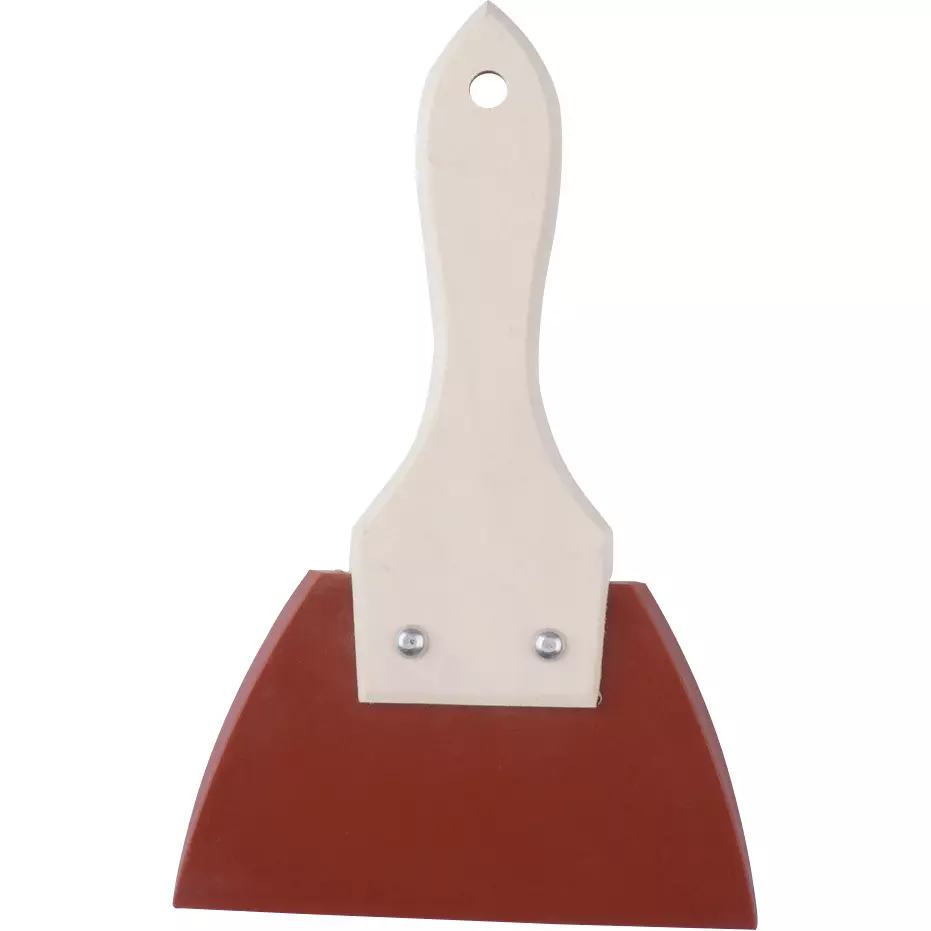 MonotaRO Rubber Spatula With Handle Red L Size, big