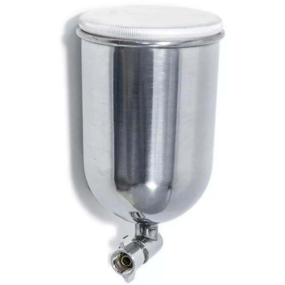 MonotaRO MonotaRO Paint Cup Gravity Feed (Main body) Aluminum, (Lid) Aluminum alloy , 400ml