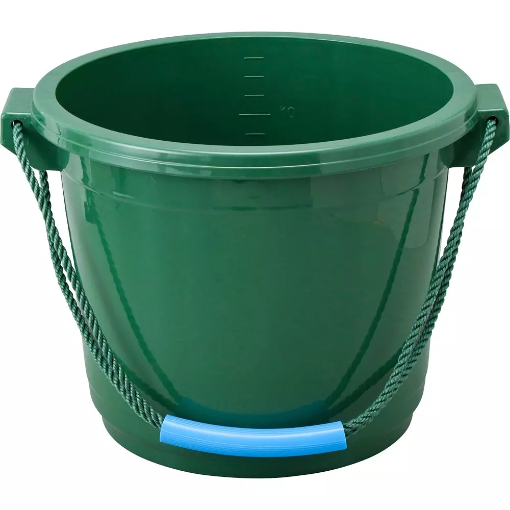 MonotaRO Plasterer Bucket Pro Green 14 L Capacity, 49696545
