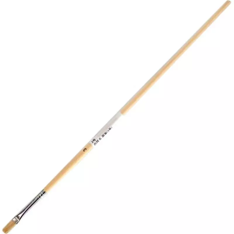 MonotaRO Paint Brush Made of White Pig Hair dimension 7.5 mm Bristle Length 12.0 mm, No. 3