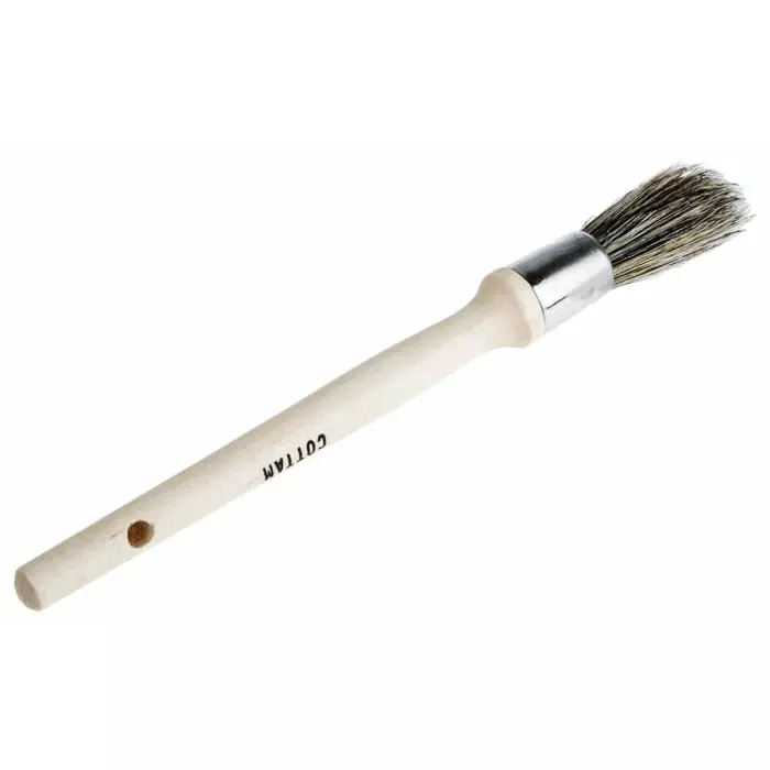 Cottam Thin 12 mm Paint Brush with Round Bristles, 1347413 (Pack of 10)