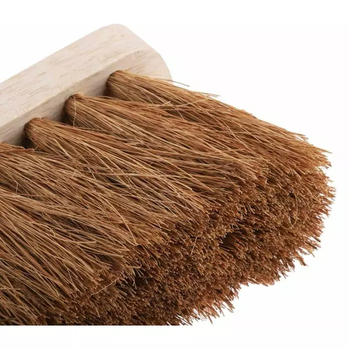 Cottam Soft Bristle Black Scrubbing Brush Natural Coco bristle material, 673967