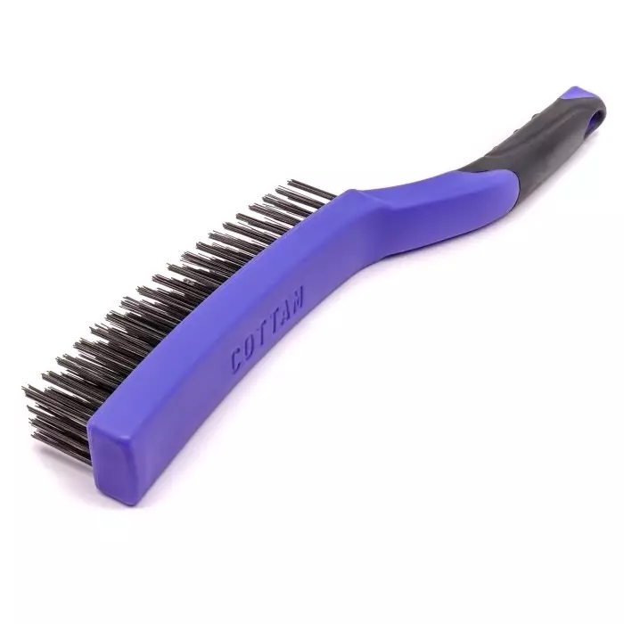 Cottam 37 mm Steel Wire Brush For Engineering General Cleaning Rust Remover, 822608