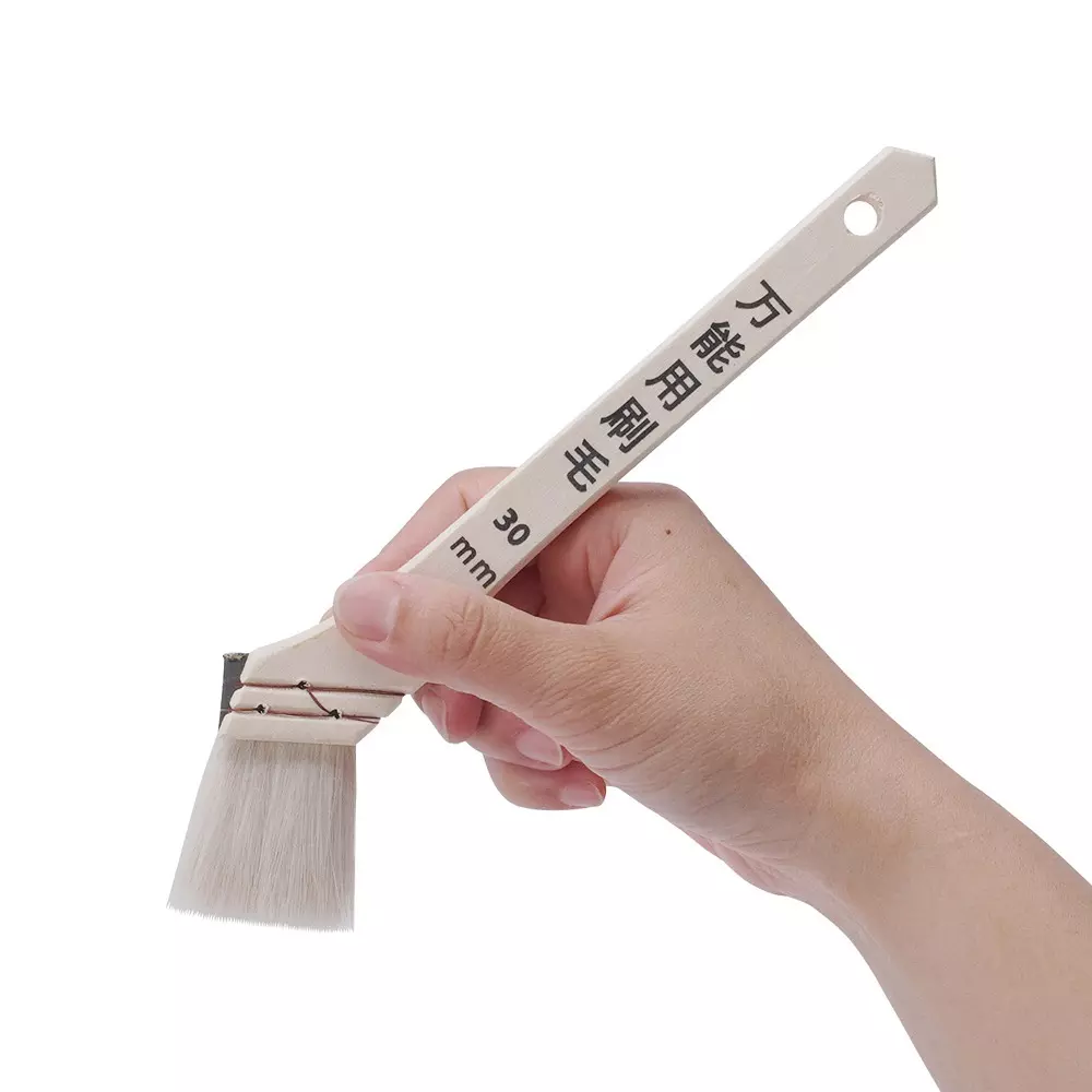 monotaro-curved-brush-all-purpose-type-goat-wool-synthetic-fiber-34-mm-length-30