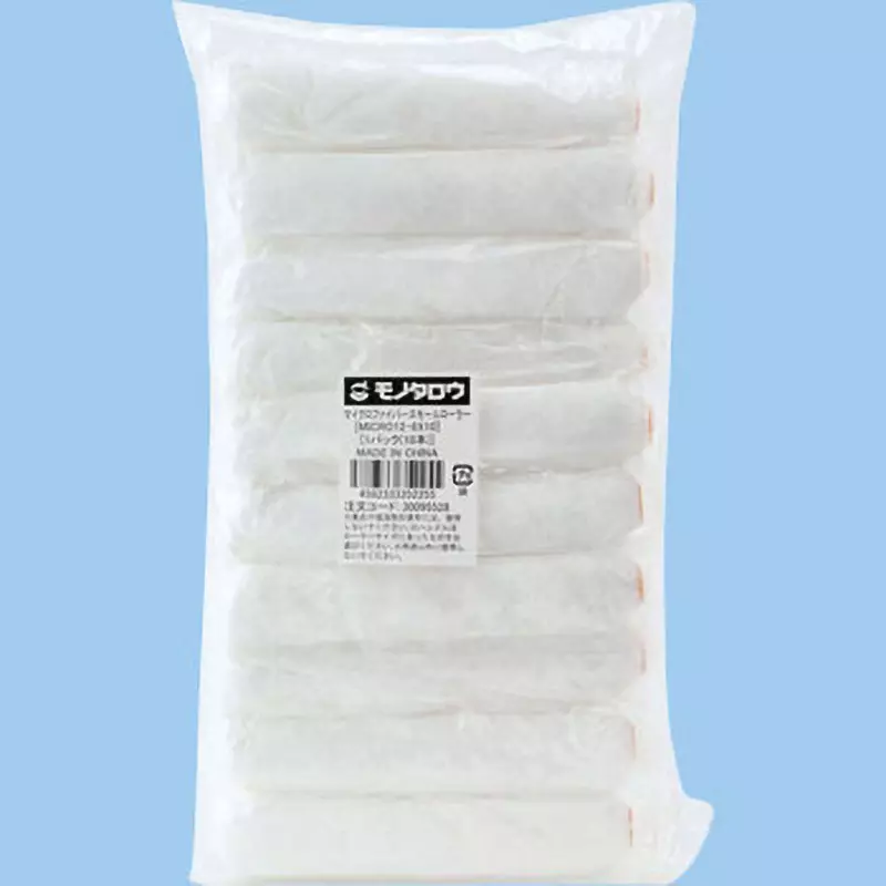 monotaro-microfiber-small-roller-bristle-length-120-mm-material-polyester-microfiber-roller-part-roller-size-60-inch-micro12-6x10-pack-of-10-pcs