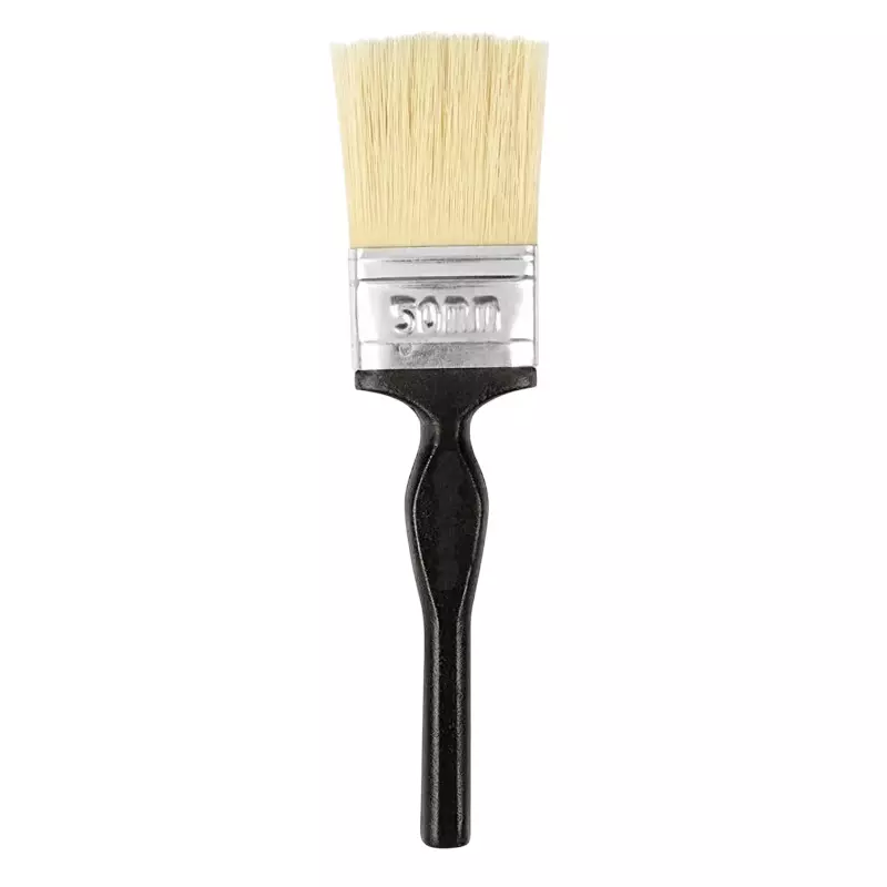 GENERIC Paint Brush 2 Inch ( 50 mm) Light Brown (Pack of 10 Pcs)