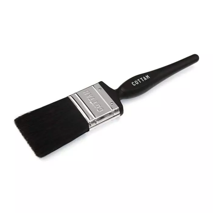 Cottam Medium 50 mm Synthetic Paint Brush with Flat Bristles, 2009212