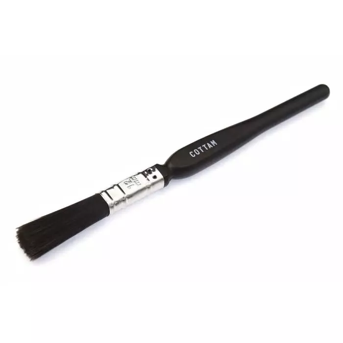 Cottam Thin 12 mm Synthetic Paint Brush with Flat Bristles, 2009209