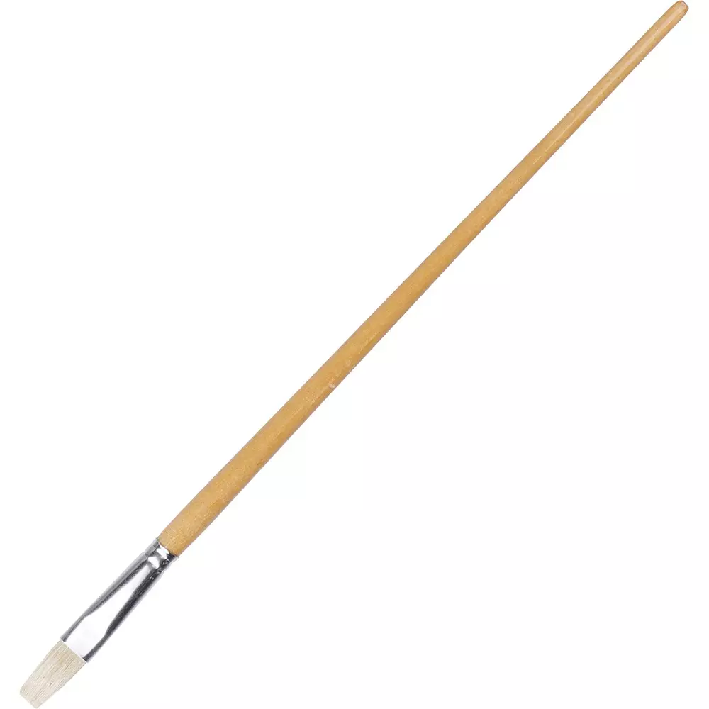 MonotaRO Paint Brush Made of White Pig Hair dimension 13.5 mm Bristle Length 22.0 mm, No. 8