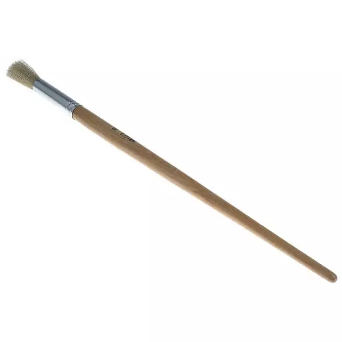 Cottam Thin 12.7 mm Fibre Paint Brush with Round Bristles, 2379229 (Pack of 5)