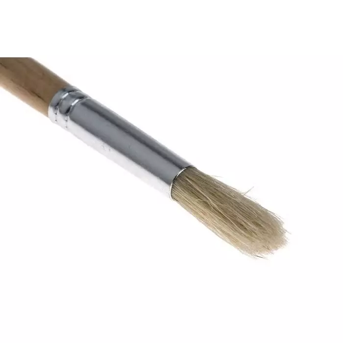 Cottam Thin 12.7 mm Fibre Paint Brush with Round Bristles, 2379229 (Pack of 5)