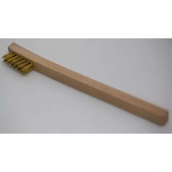 Cottam 12 mm Brass Wire Brush For Surface Preparation, 1345715 (Pack of 3)