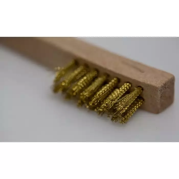 Cottam 12 mm Brass Wire Brush For Surface Preparation, 1345715 (Pack of 3)