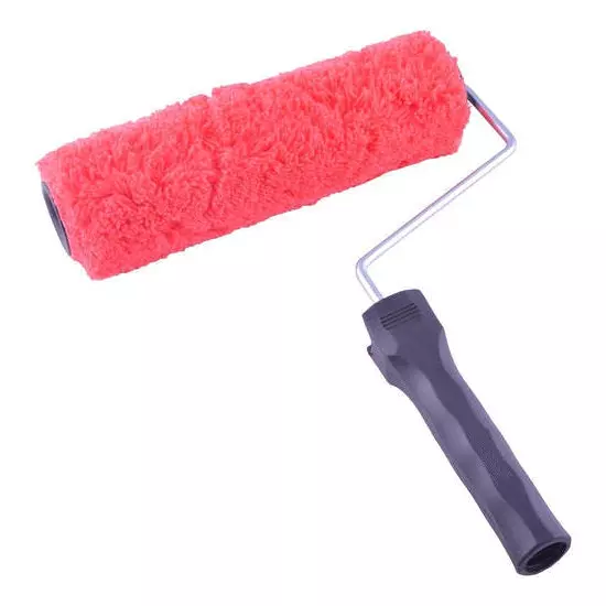 SHUYI Paint Rollers Push Type 225 mm (9 inch) Red Thread - Exterior, 160