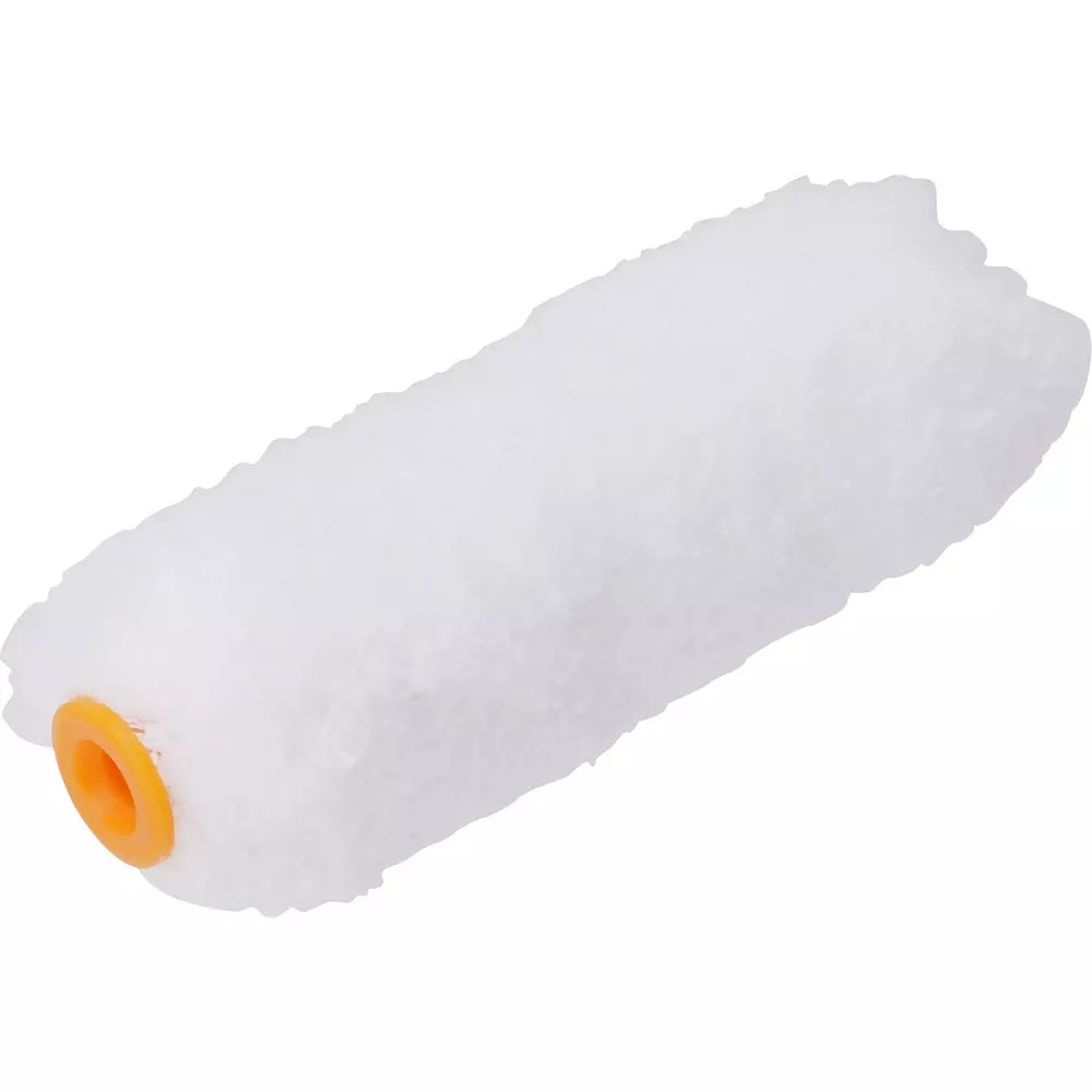 MonotaRO Microfiber Small Roller Bristle Length 12.0 mm Material Size 4.0 Inch, MICRO12-4X10 (Pack of 10 Pcs)