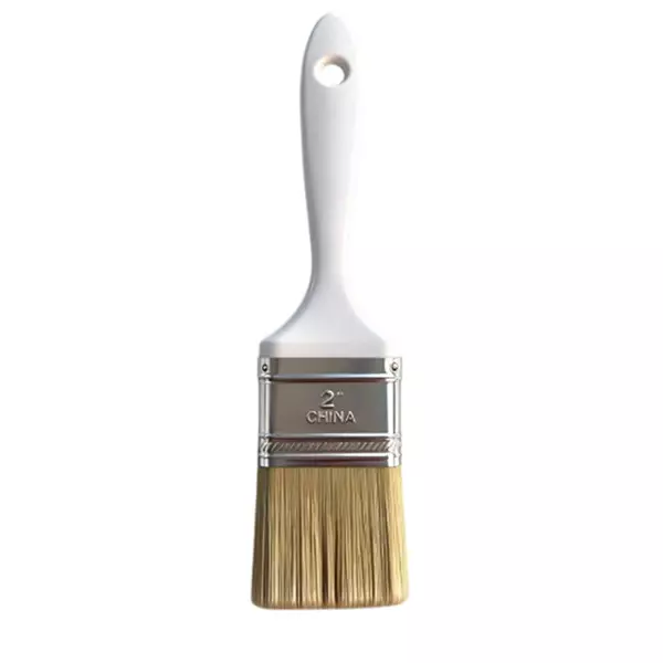 RS PRO Paint Brush Medium Synthetic Bristle Flat Plastic 50 mm, 2878121 (Pack of 10)