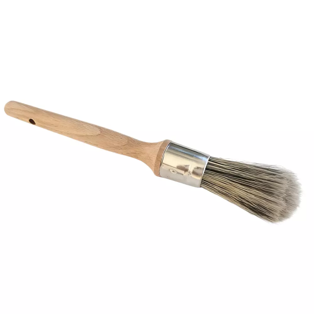 RS PRO Paint Brush Thin Polyester Round Wood 19 mm 12, 2878111 (Pack of 10)