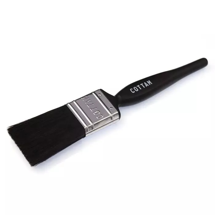 Cottam Thin 38 mm Synthetic Paint Brush with Flat Bristles, 2009211