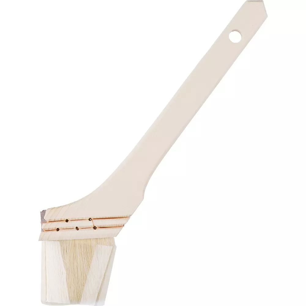 MonotaRO Brush for Synthetic Resin Goat hair White 17 mm Thickness, 0612-3-20