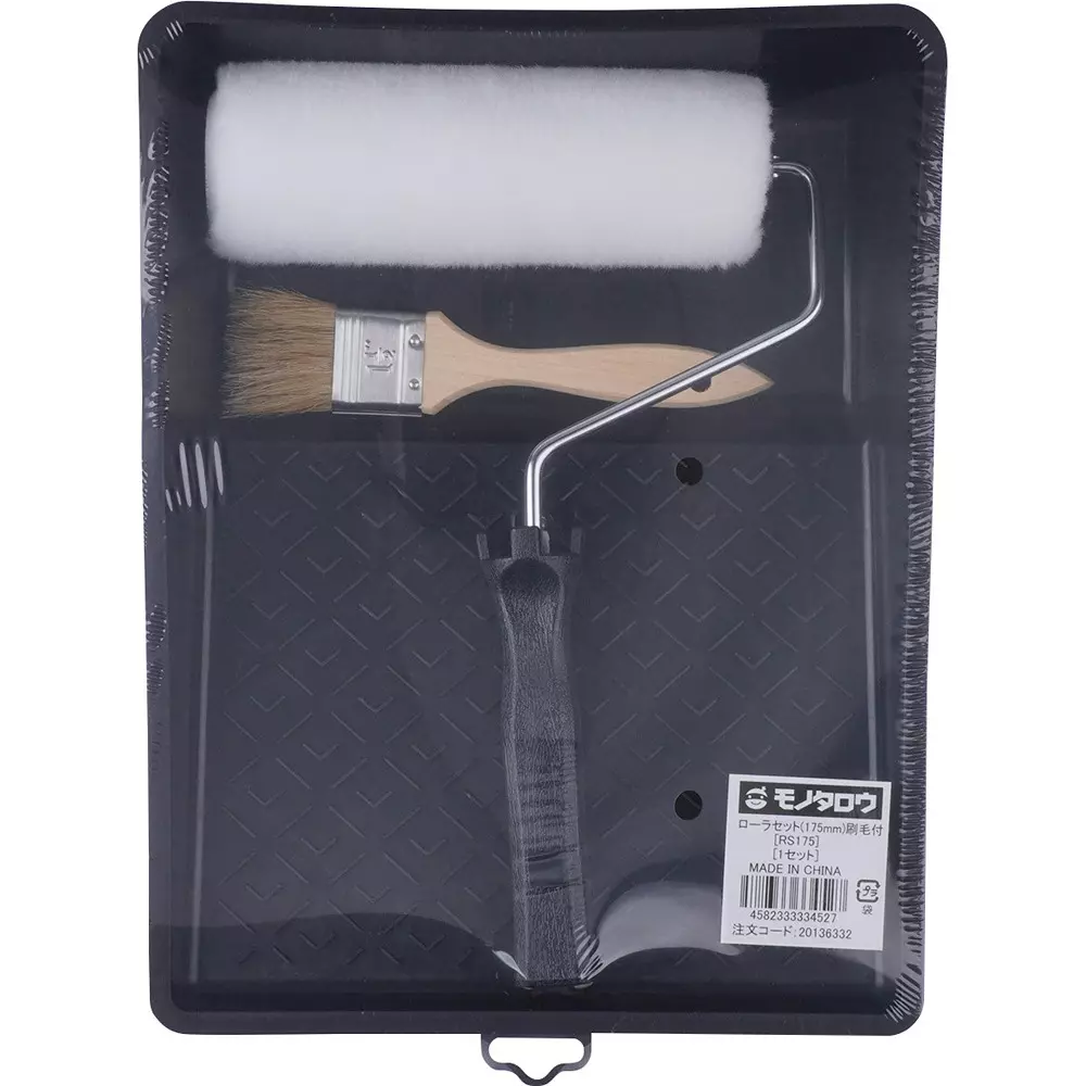 monotaro-roller-set-with-brush-175mm-regular-size-rs175-set-of-1-pcs