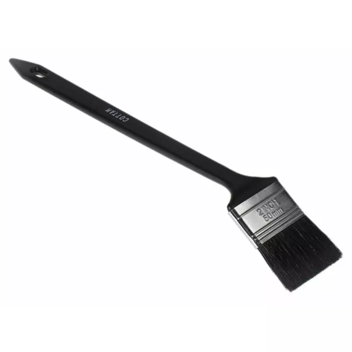Cottam Medium 50.8 mm Synthetic Angled Paint Brush with Flat Bristles, 3152621