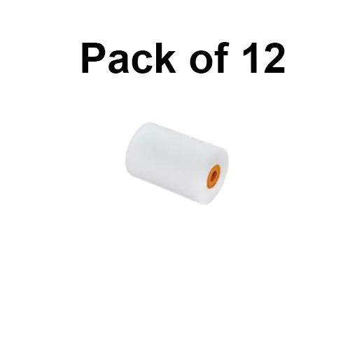 Shuyi Mini Paint Foam Rollers White 2 Inch (5.08 cm) Size for Painting, 413 (Pack of 12 Pcs)