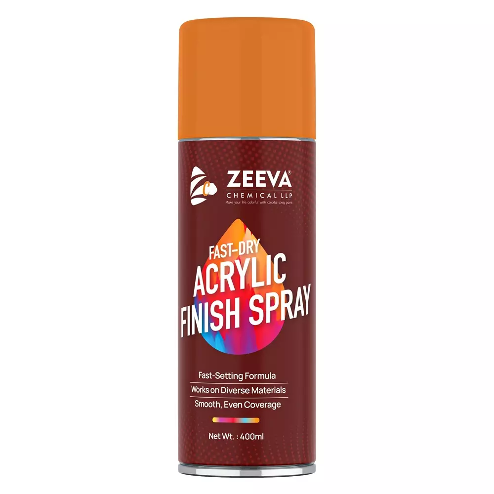 Zeeva Acrylic Spray Paint 400 ml Gloss Finish Quick Dry