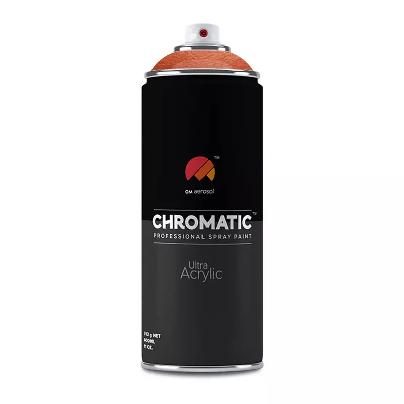 Om Aerosol Chromatic Ultra Acrylic Aerosol Professional Spray Paint 400 ml Copper Pearl Color, CH-632
