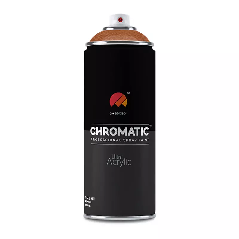 Om Aerosol Chromatic Ultra Acrylic Aerosol Professional Spray Paint 400 ml Bronze Pearl Color, CH-633