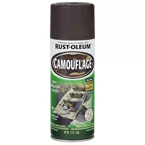 Rust-Oleum Camouflage Spray Paint 312 g Earth Brown, 279178