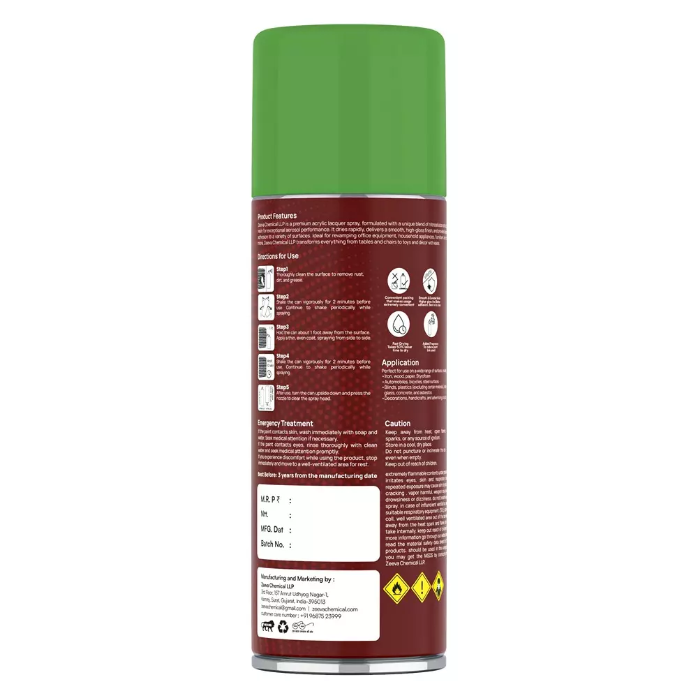 zeeva-acrylic-spray-paint-400-ml-gloss-finish-quick-dry-parrot-green